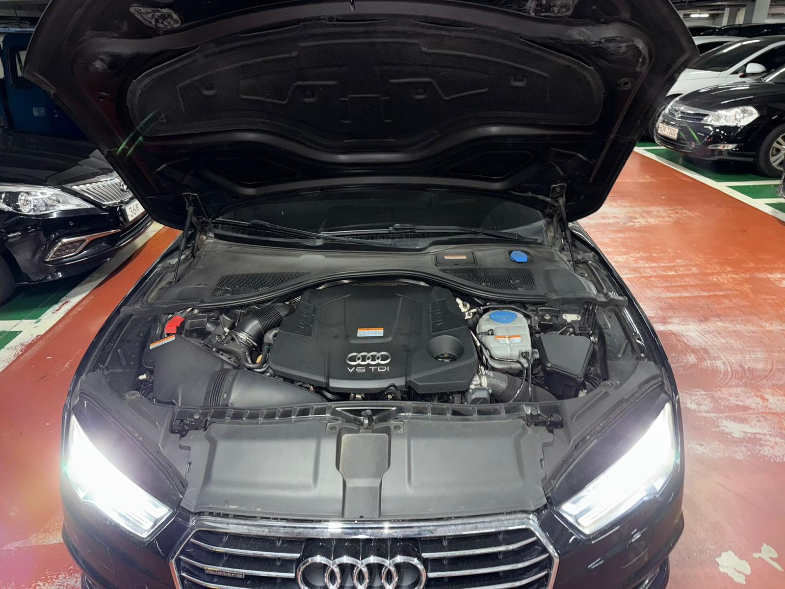 Audi A6 3.0 TDI quattro 2015-2018 - Black - HD Trading Korea car export