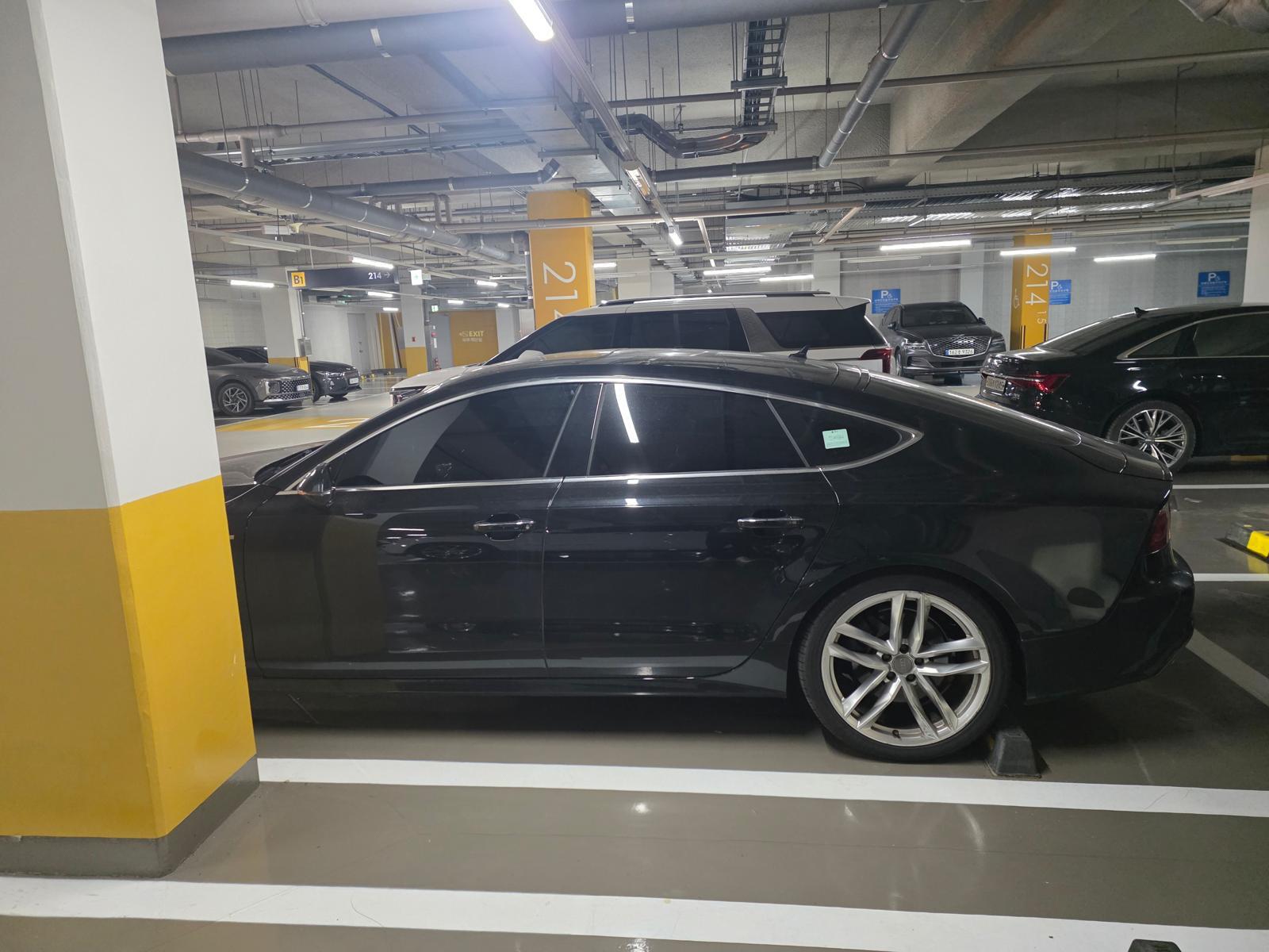 Audi A7 Sportback 50 TDI quattro 2017 - Black - HD Trading Korea car export