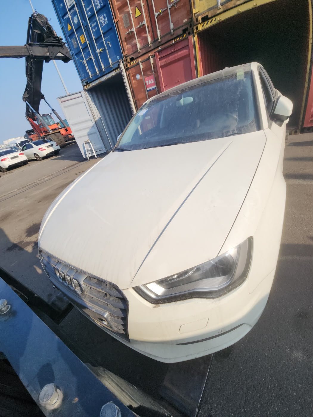 Audi A3 2.0 TDI 2014 - beige — Korean used car export by HD Trading (photo 1)