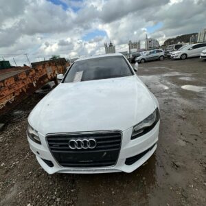 Audi A4 2.0 TFSI 2009 - white — Korean used car export by HD Trading (photo 1)
