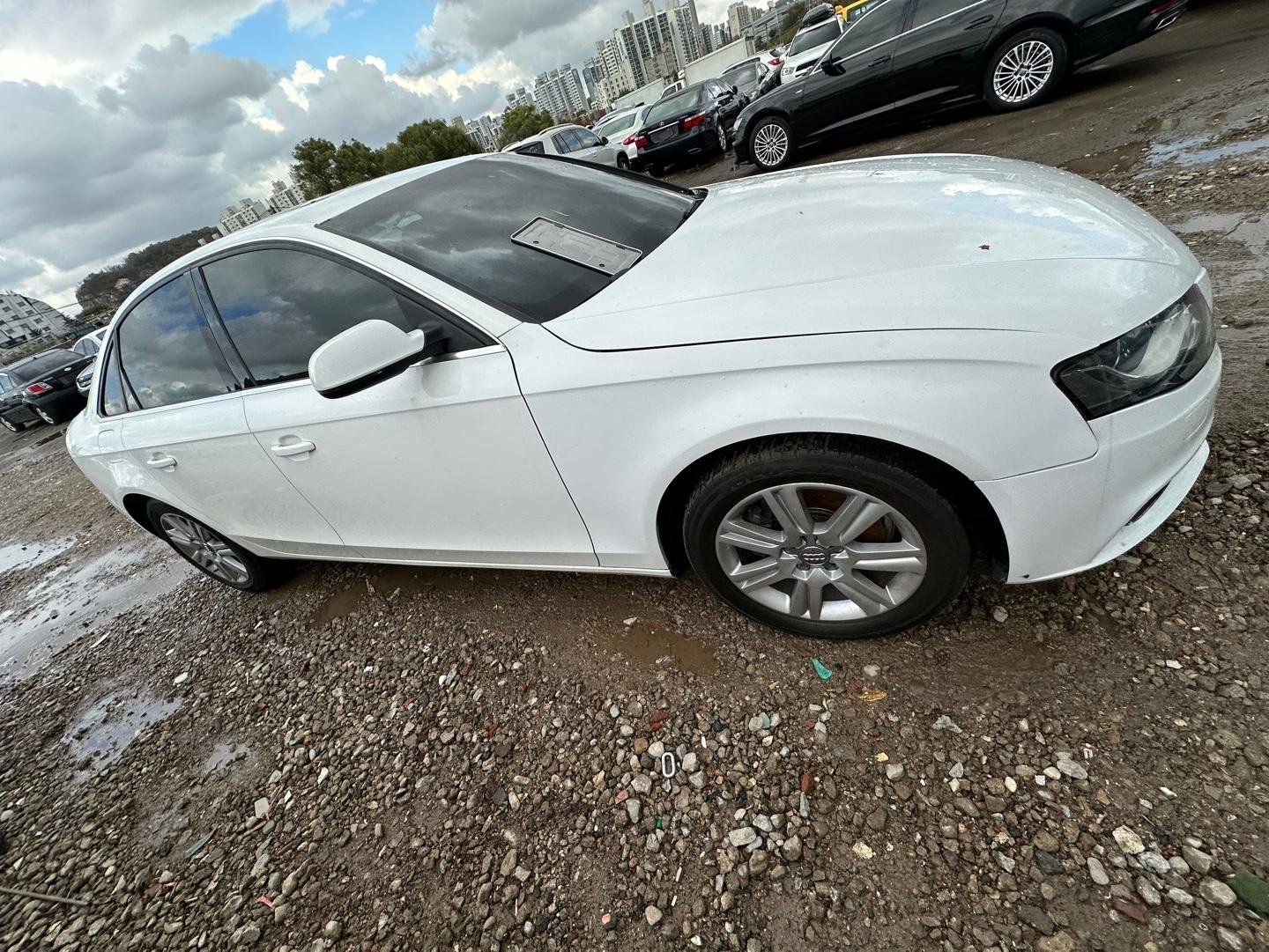 Audi A4 2.0 TFSI 2009 - white — Korean used car export by HD Trading (photo 2)