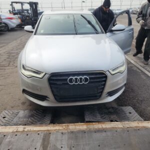 Audi A6 2013 - silver — Korean used car export by HD Trading (photo 1)