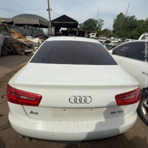 Audi A6 35 TDI 2014 - white — Korean used car export by HD Trading (photo 1)