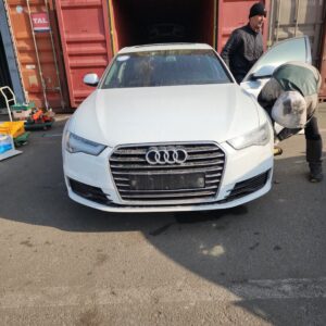 Audi A6 35 TDI 2015 - white — Korean used car export by HD Trading (photo 1)