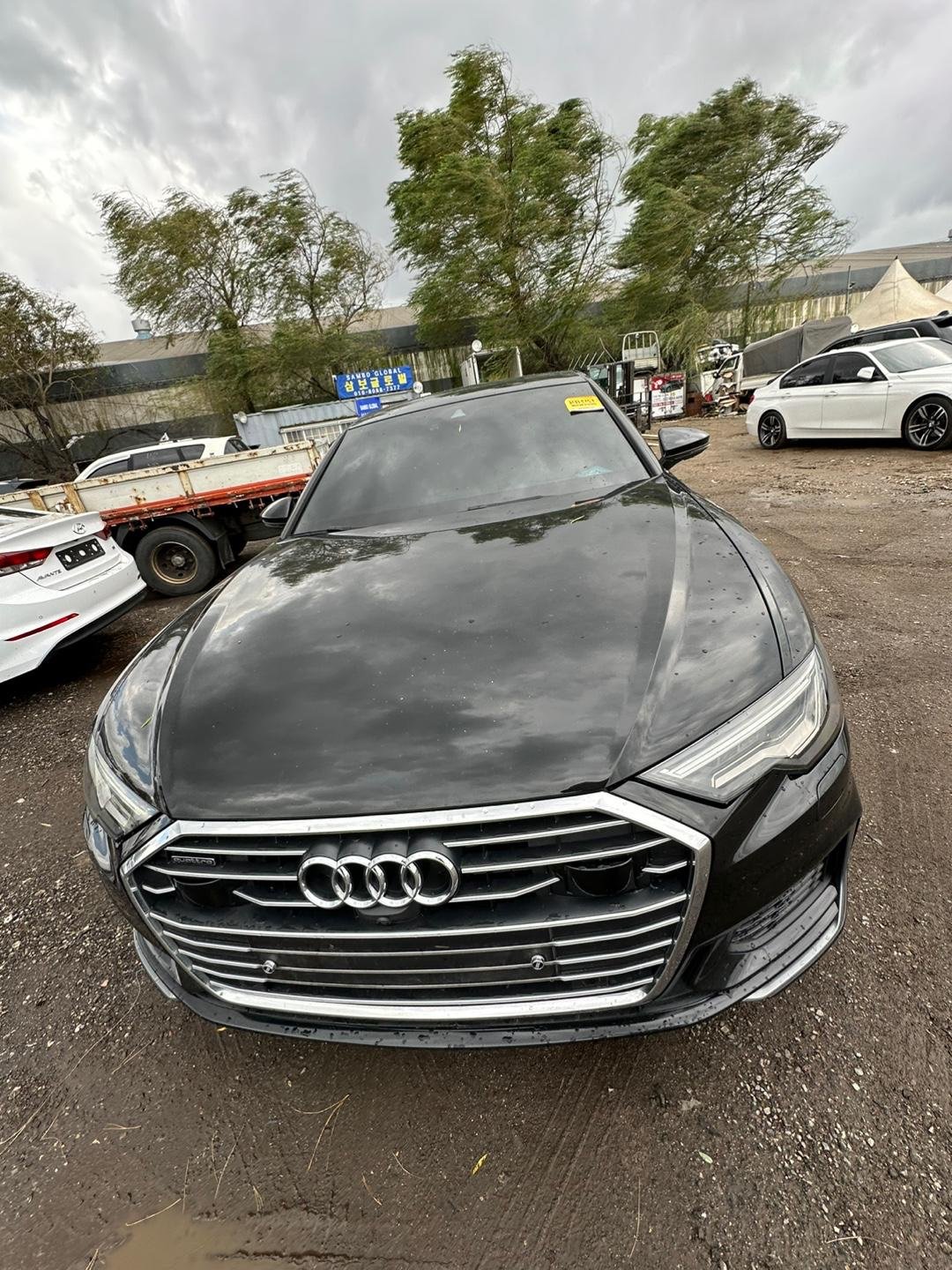 Audi A6 40 TDI quattro 2020 - black — Korean used car export by HD Trading (photo 1)