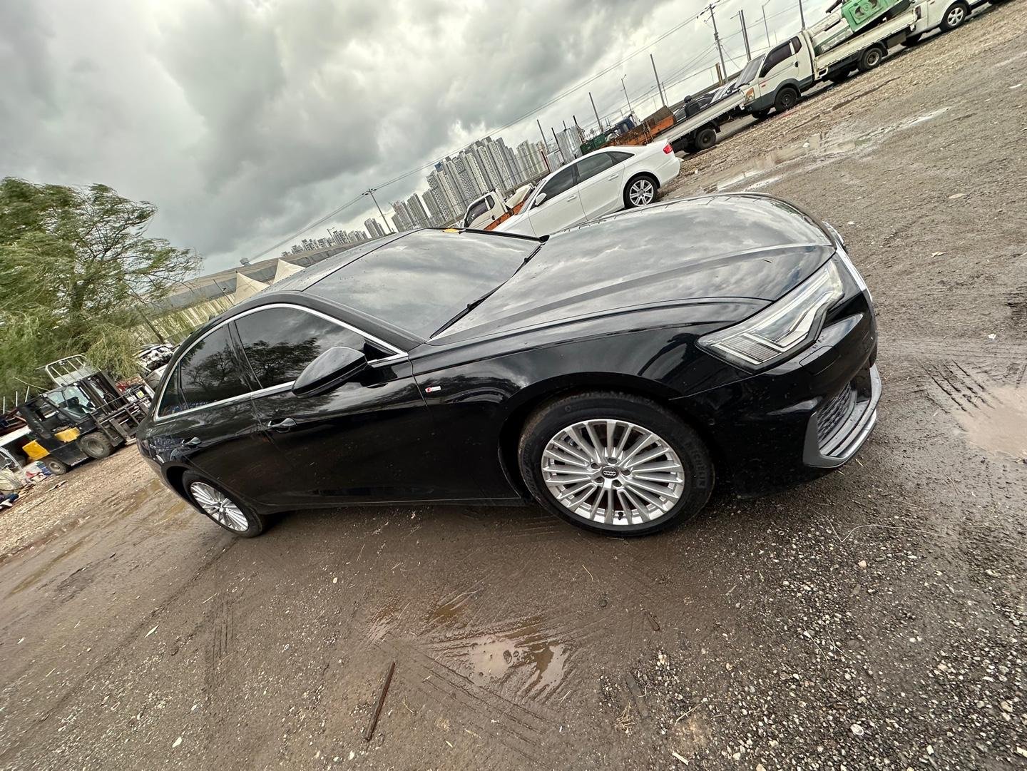 Audi A6 40 TDI quattro 2020 - black — Korean used car export by HD Trading (photo 2)