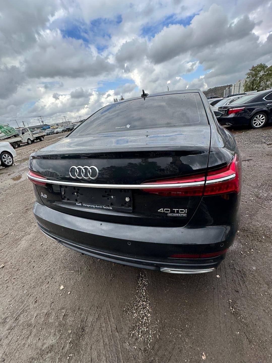 Audi A6 40 TDI quattro 2020 - black — Korean used car export by HD Trading (photo 4)