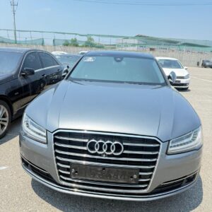 Audi A8 50 TDI 2016 - grey — Korean used car export by HD Trading (photo 1)