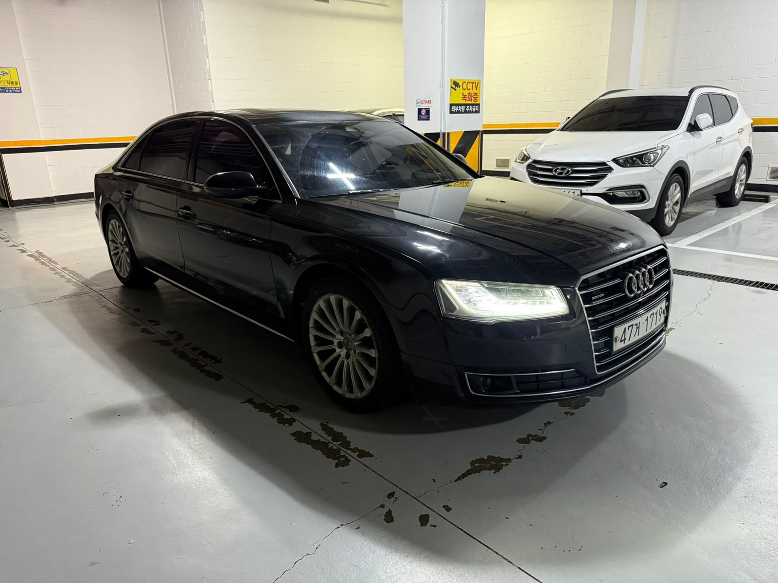Audi A8 L 50 TDI quattro 2015 - Black — Korean used car export by HD Trading (photo 22)