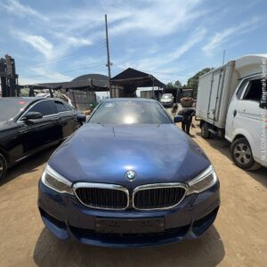 BMW 520d xDrive 2019 - blue — Korean used car export by HD Trading (photo 1)
