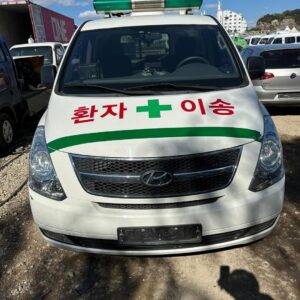 Hyundai Grand Starex (ambulance) 2011 - white — Korean used car export by HD Trading (photo 1)