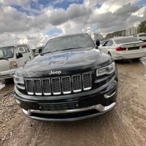 Jeep Grand Cherokee 3.0L Summit 2015 - black — Korean used car export by HD Trading (photo 1)