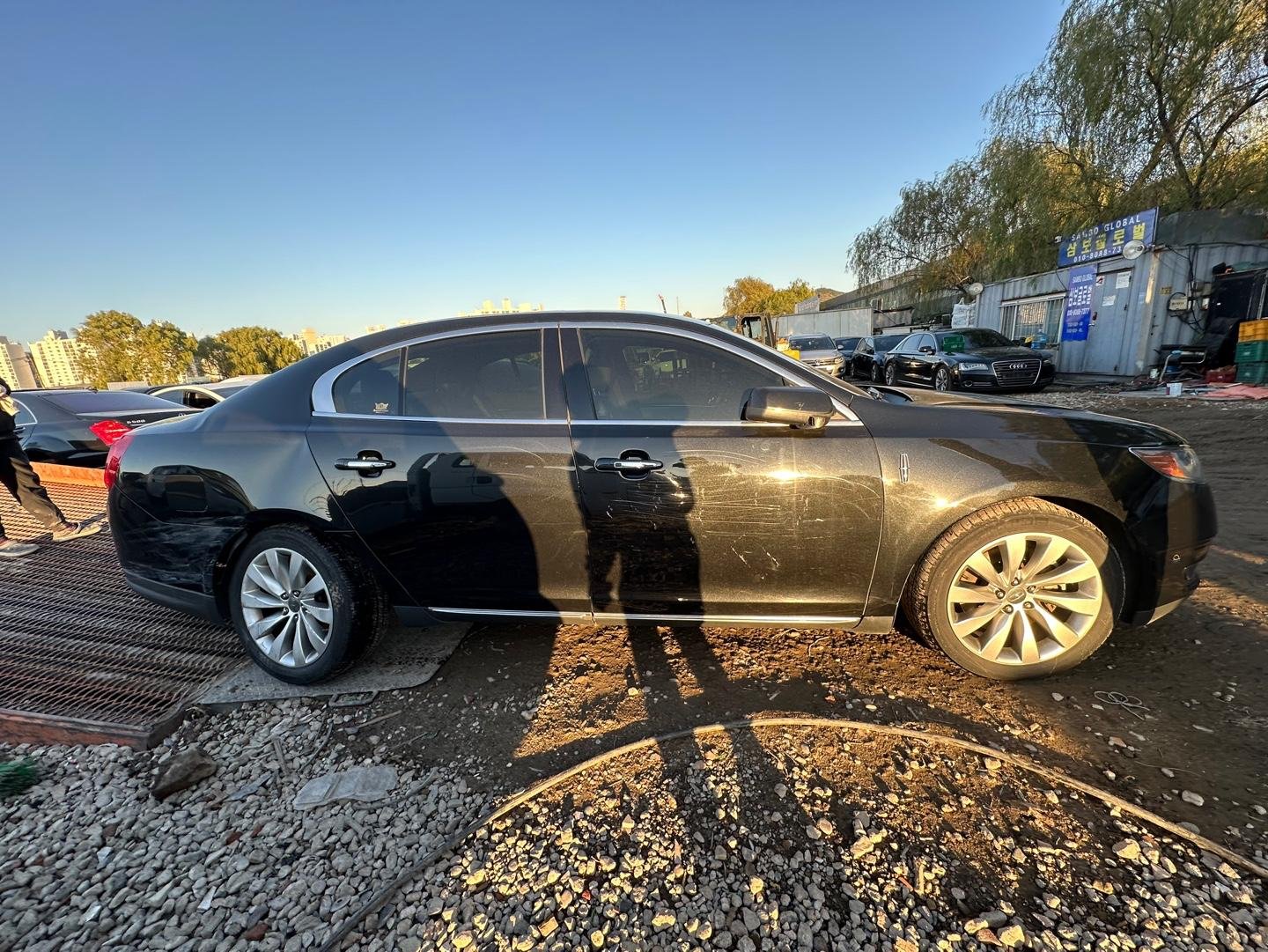 Lincoln MKS 2015 - black — Korean used car export by HD Trading (photo 2)