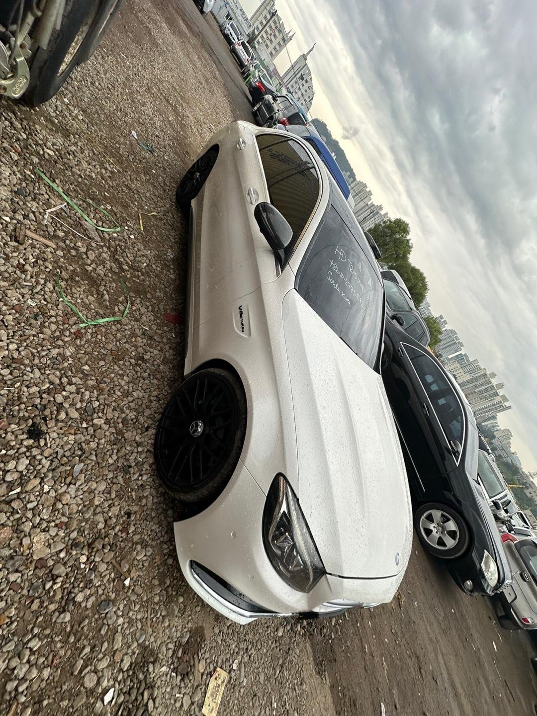 Mercedes-Benz AMG C63 2015 - white — Korean used car export by HD Trading (photo 3)