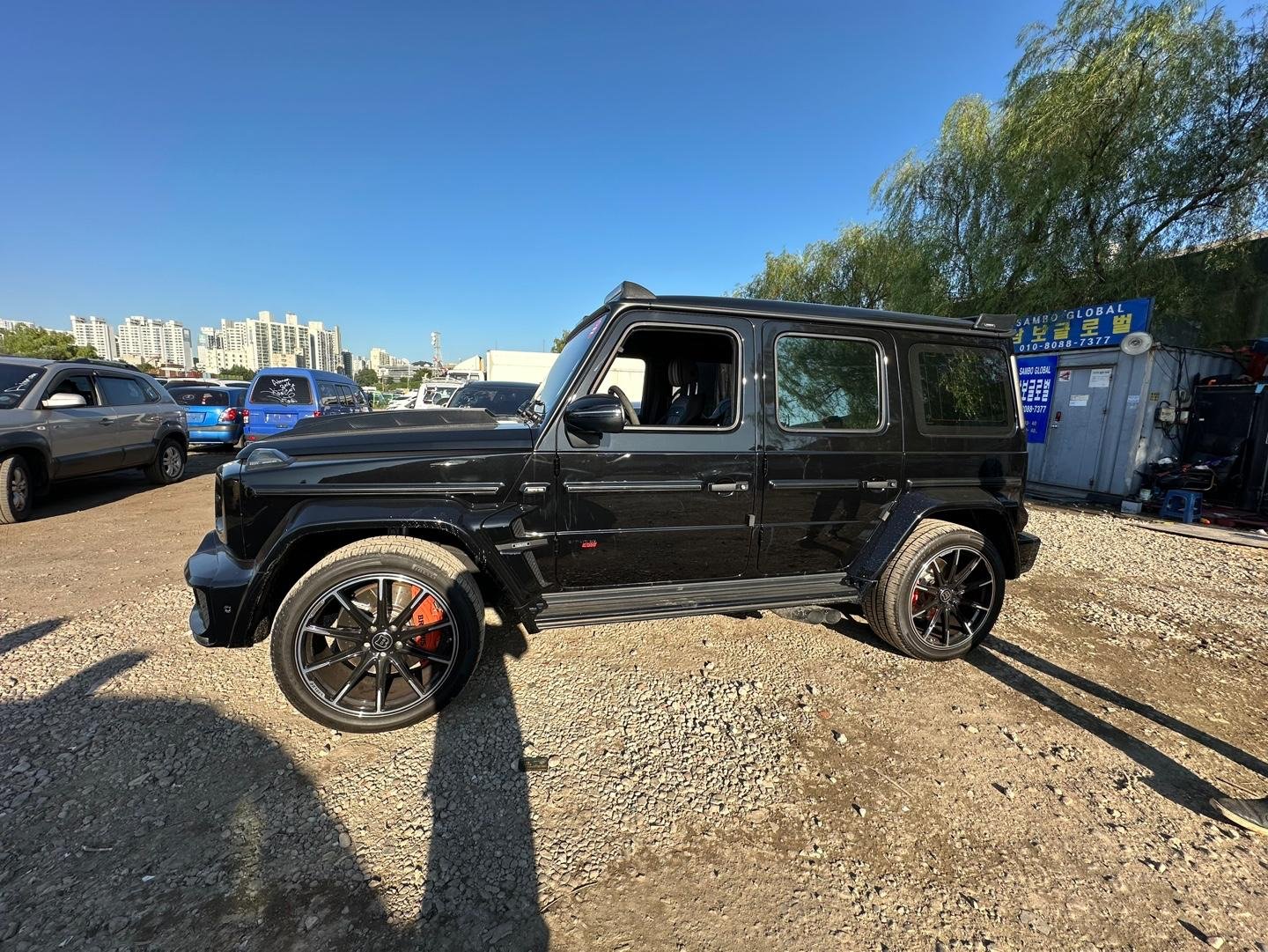 Mercedes-Benz AMG G63 2021 - black — Korean used car export by HD Trading (photo 1)