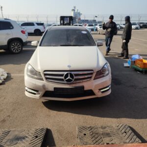 Mercedes-Benz C 220 CDI 2012 - white — Korean used car export by HD Trading (photo 1)