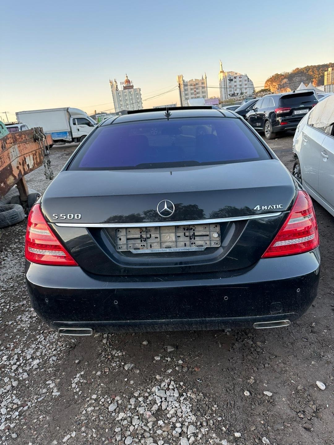 Mercedes-Benz S500 L 4MATIC (W221) 2011 - black — Korean used car export by HD Trading (photo 2)