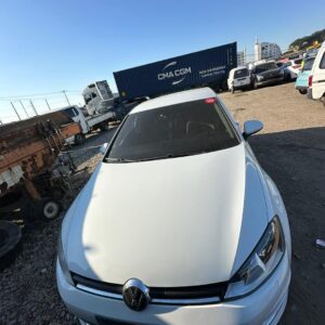 Volkswagen Golf 1.6 TDI BlueMotion 2014 - white — Korean used car export by HD Trading (photo 1)