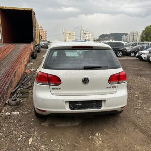 Volkswagen Golf 2.0 TDI 2011 - white — Korean used car export by HD Trading (photo 1)