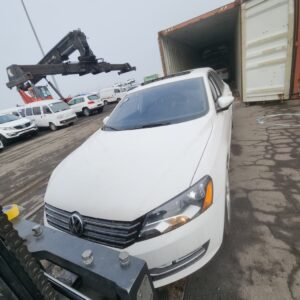 Volkswagen Passat 2.0 TDI 2014 - white — Korean used car export by HD Trading (photo 1)