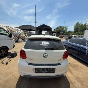 Volkswagen Polo 1.4 TFSI 2015 - white — Korean used car export by HD Trading (photo 1)