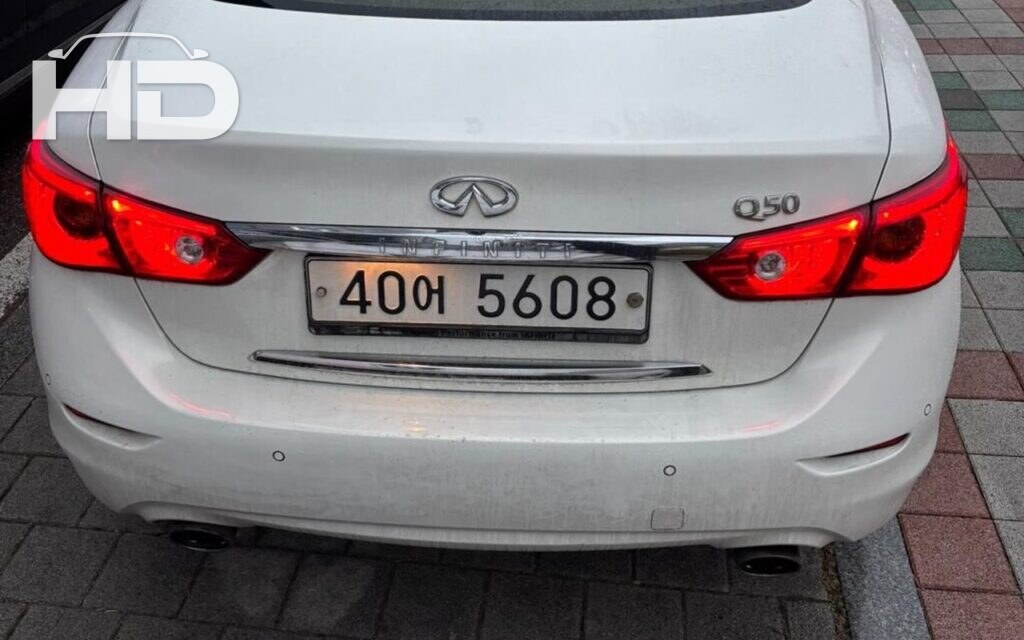 Infiniti Q50d 2014 – White